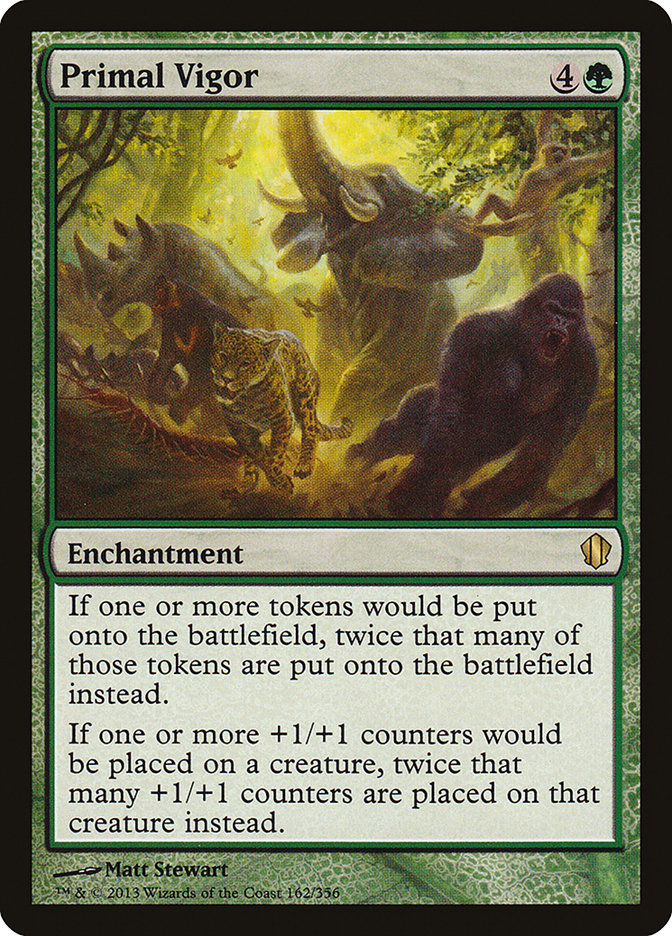 Primal Vigor [Commander 2013] (C13 162)