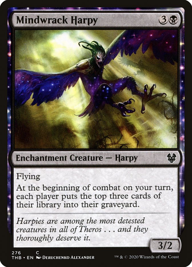 Mindwrack Harpy [Theros Beyond Death] (THB 276)