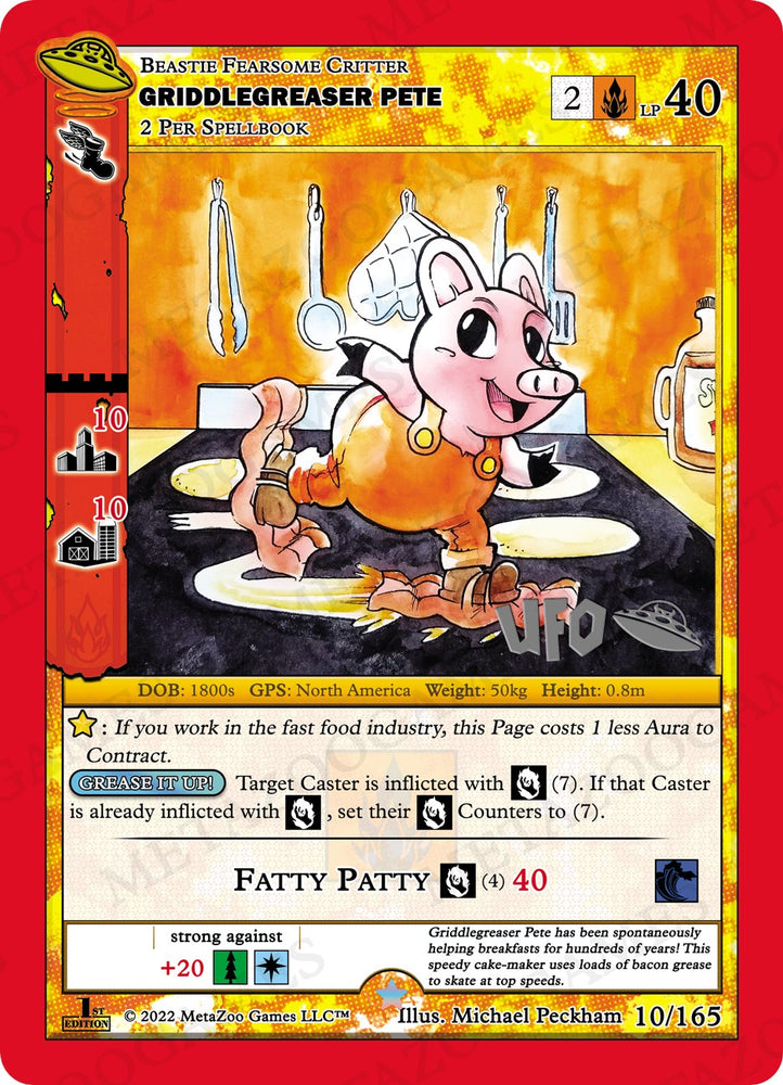 Griddlegreaser Pete [Cryptid Nation: UFO First Edition Spoiler Pack]