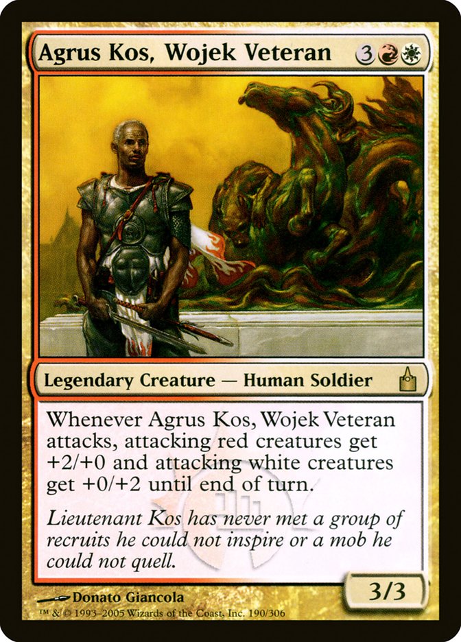 Agrus Kos, Wojek Veteran [Ravnica: City of Guilds] (RAV 190)