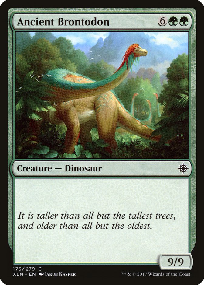 Ancient Brontodon [Ixalan] (XLN 175)