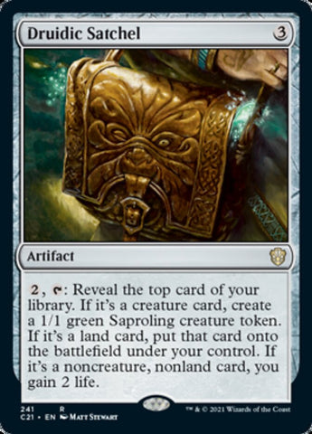 Druidic Satchel [Commander 2021] (C21 241)