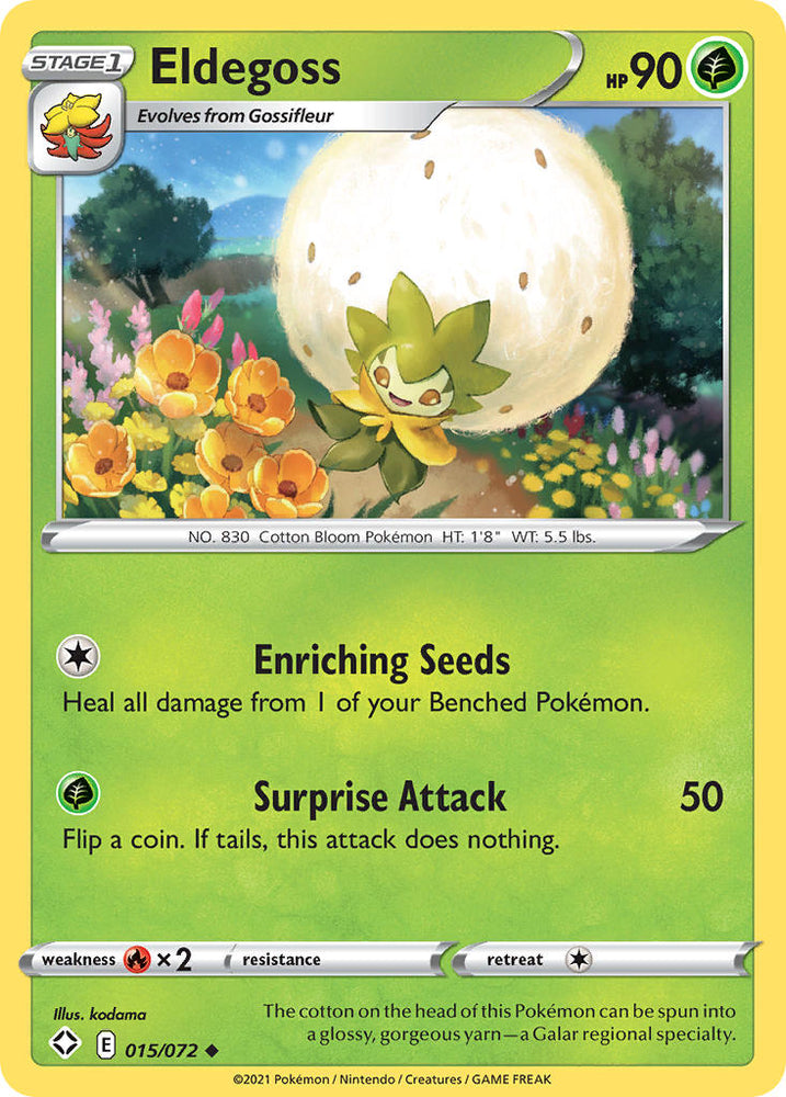 Eldegoss (15/72) [Sword & Shield: Shining Fates]