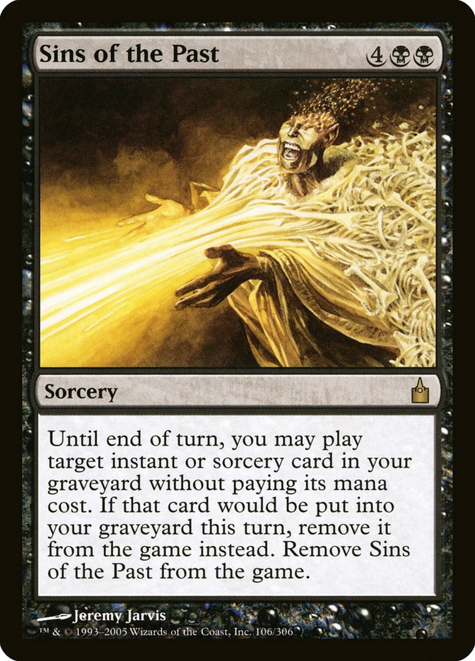Sins of the Past [Ravnica: City of Guilds] (RAV 106)