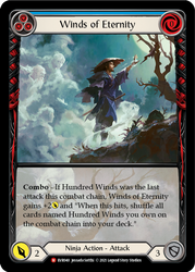 Winds of Eternity [EVR040] 1st Edition Extended Art Rainbow Foil