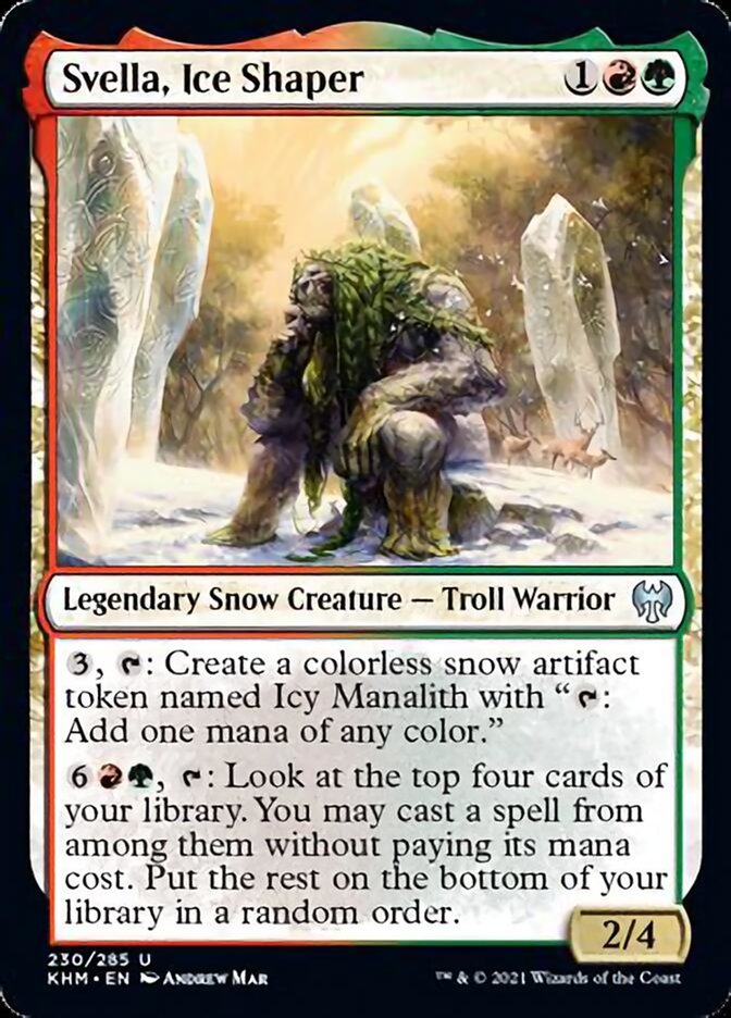 Svella, Ice Shaper [Kaldheim] (KHM 230)
