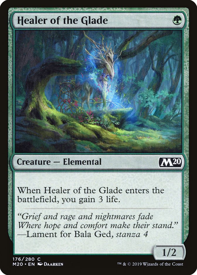 Healer of the Glade [Core Set 2020] (M20 176)