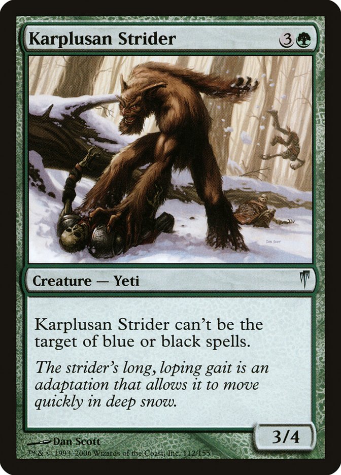 Karplusan Strider [Coldsnap] (CSP 112)