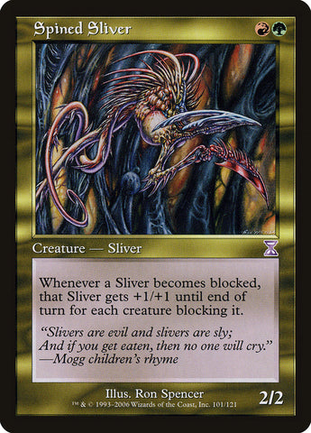 Spined Sliver [Time Spiral Timeshifted] (TSB 101)
