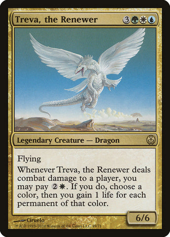 Treva, the Renewer [Duel Decks: Phyrexia vs. the Coalition] (DDE 49)