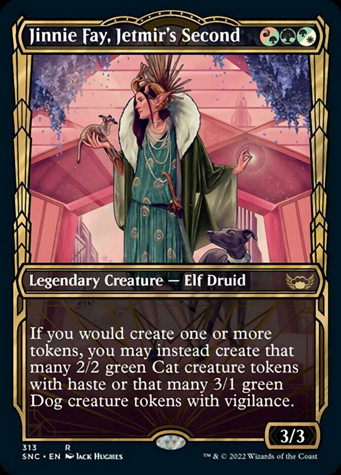 Jinnie Fay, Jetmir's Second (Showcase Golden Age) [Streets of New Capenna] (SNC 313)