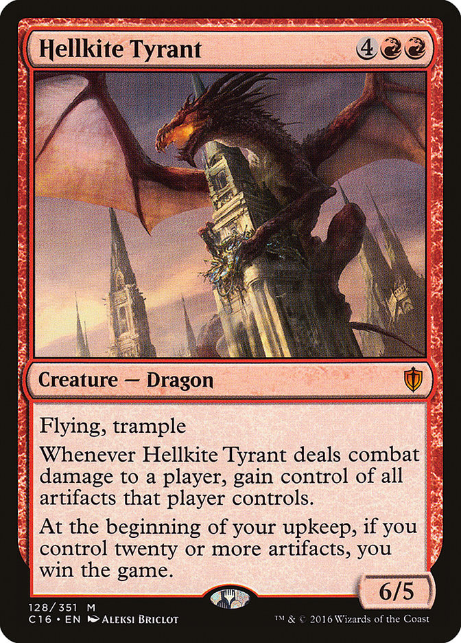 Hellkite Tyrant [Commander 2016] (C16 128)