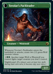 Tovolar's Huntmaster // Tovolar's Packleader [Innistrad: Midnight Hunt] (MID 204)