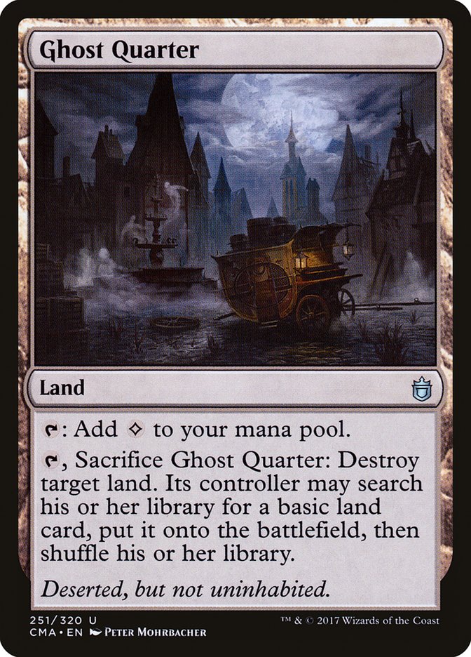 Ghost Quarter [Commander Anthology] (CMA 251)