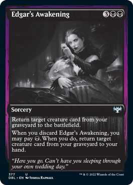 Edgar's Awakening [Innistrad: Double Feature] (DBL 377)