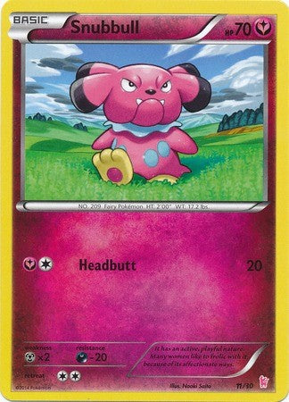 Snubbull (11/30) [XY: Trainer Kit - Sylveon & Noivern]