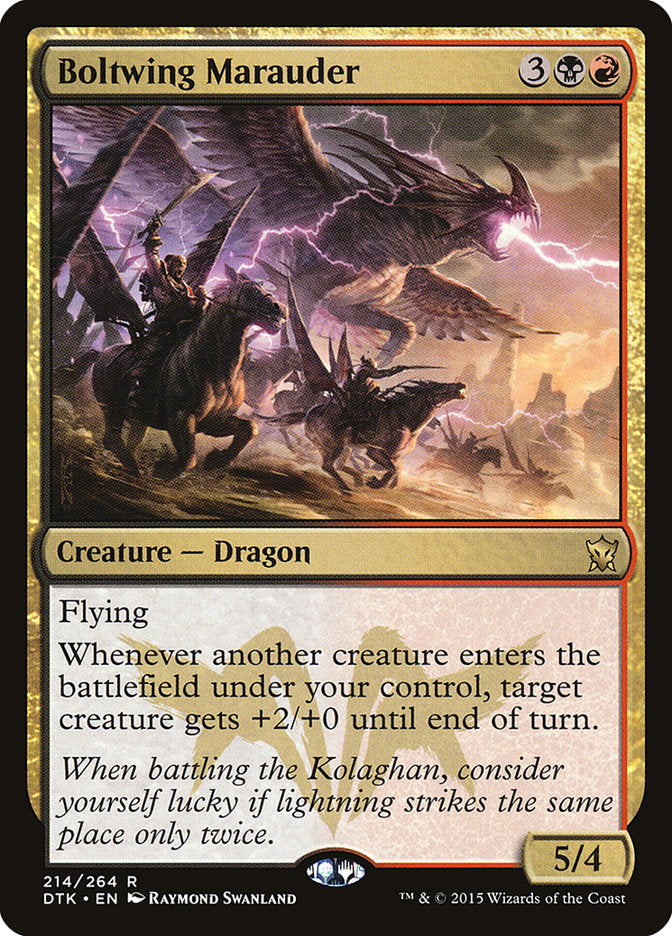 Boltwing Marauder [Dragons of Tarkir] (DTK 214)