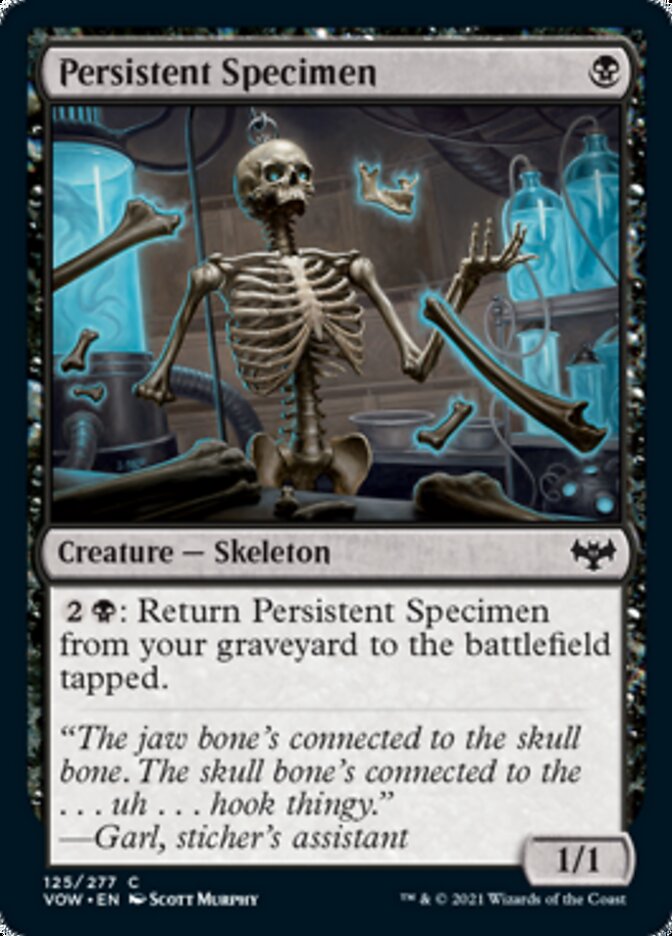 Persistent Specimen [Innistrad: Crimson Vow] (VOW 125)
