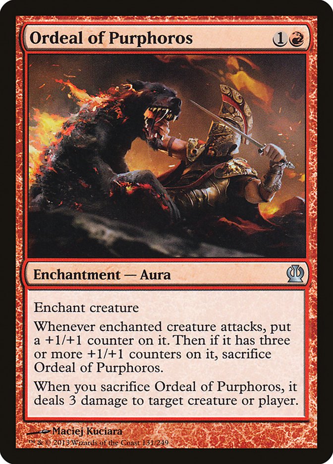 Ordeal of Purphoros [Theros] (THS 131)
