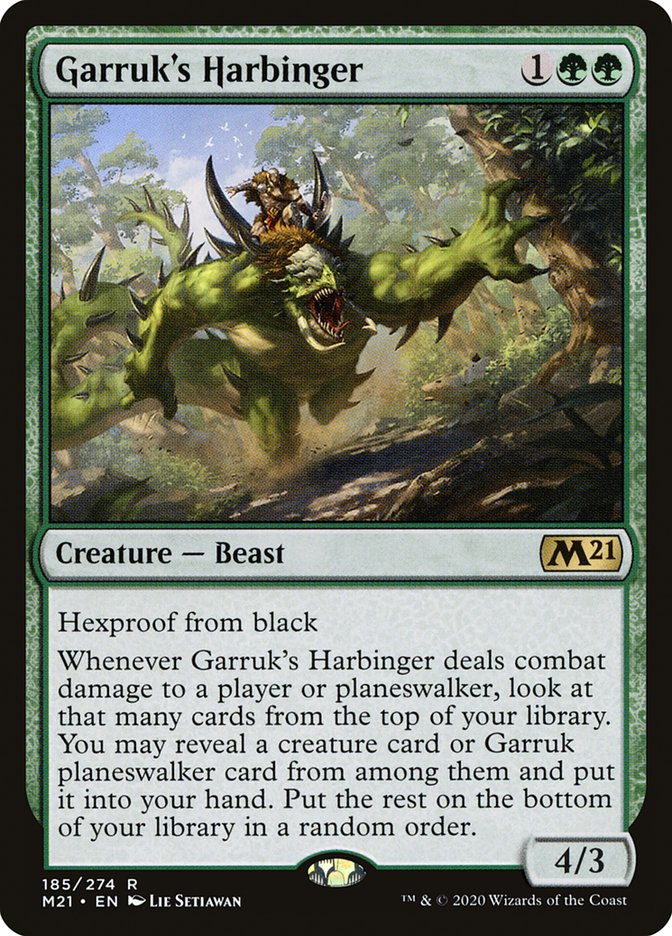Garruk's Harbinger [Core Set 2021] (M21 185)