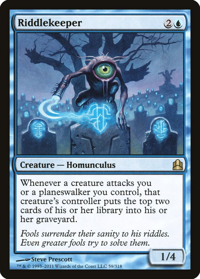 Riddlekeeper [Commander 2011] (CMD 59)