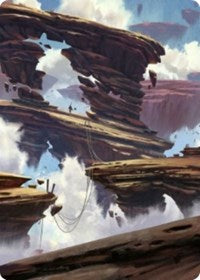Boulderloft Pathway Art Card [Zendikar Rising Art Series] (AZNR 22)