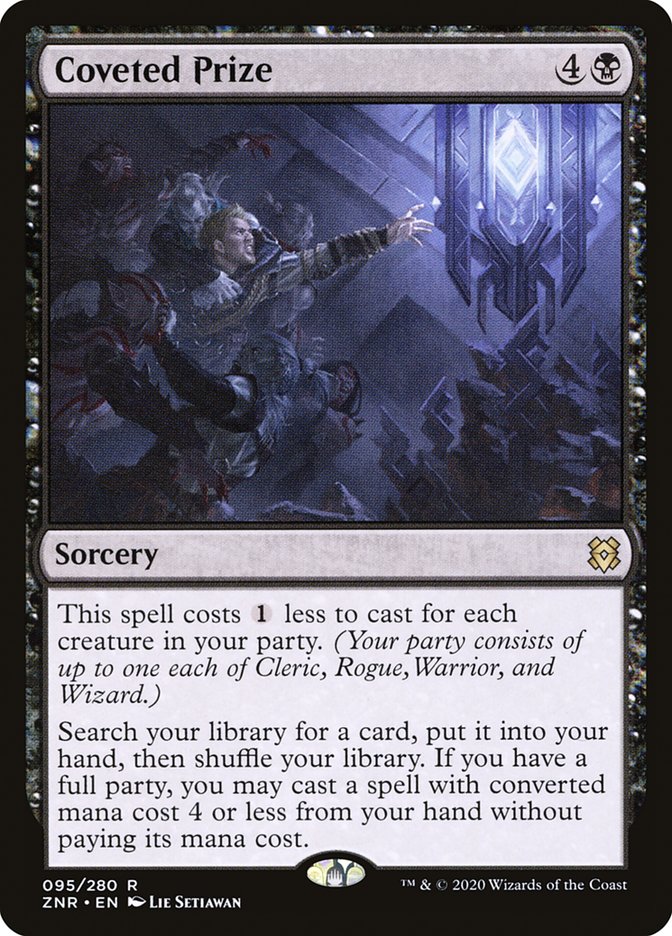 Coveted Prize [Zendikar Rising] (ZNR 95)