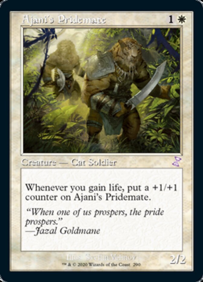 Ajani's Pridemate (Timeshifted) [Time Spiral Remastered] (TSR 290)