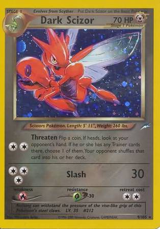 Dark Scizor (9/105) [Neo Destiny]