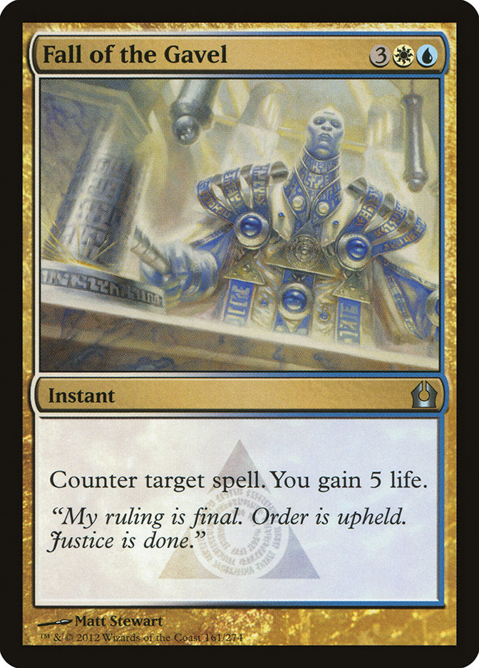 Fall of the Gavel [Return to Ravnica] (RTR 161)