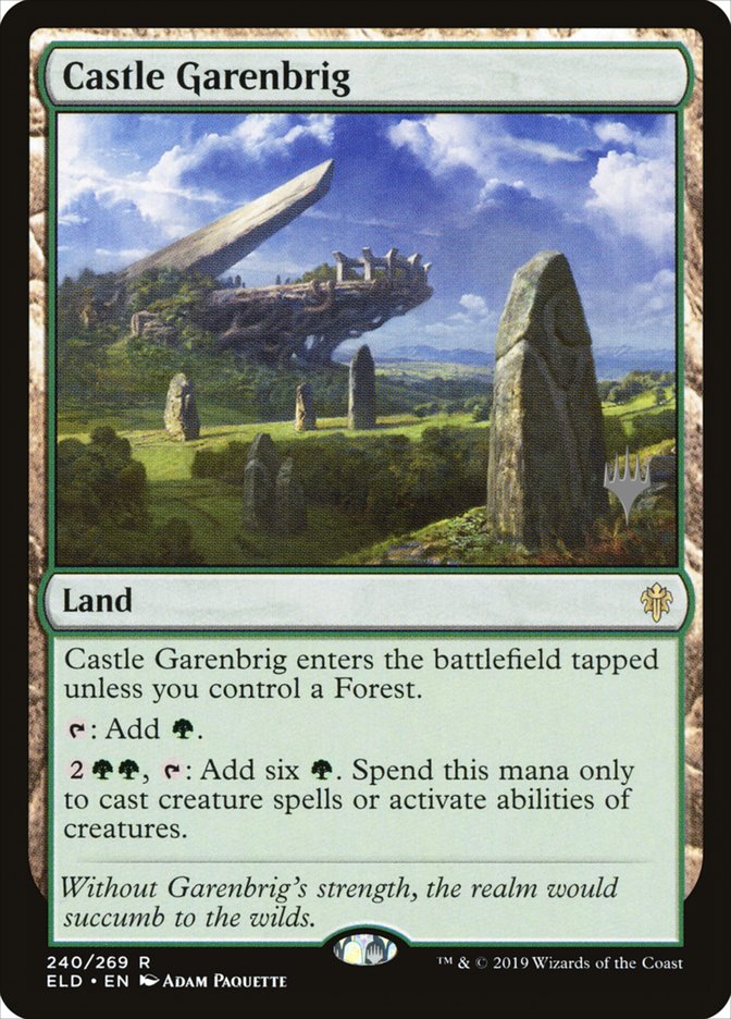 Castle Garenbrig (Promo Pack) [Throne of Eldraine Promos] (PELD 240P)