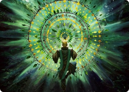 Verdant Mastery Art Card [Strixhaven: School of Mages Art Series] (ASTX 19)