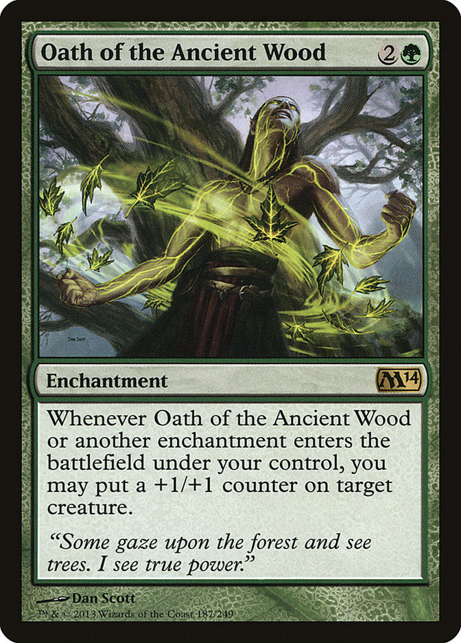Oath of the Ancient Wood [Magic 2014] (M14 187)