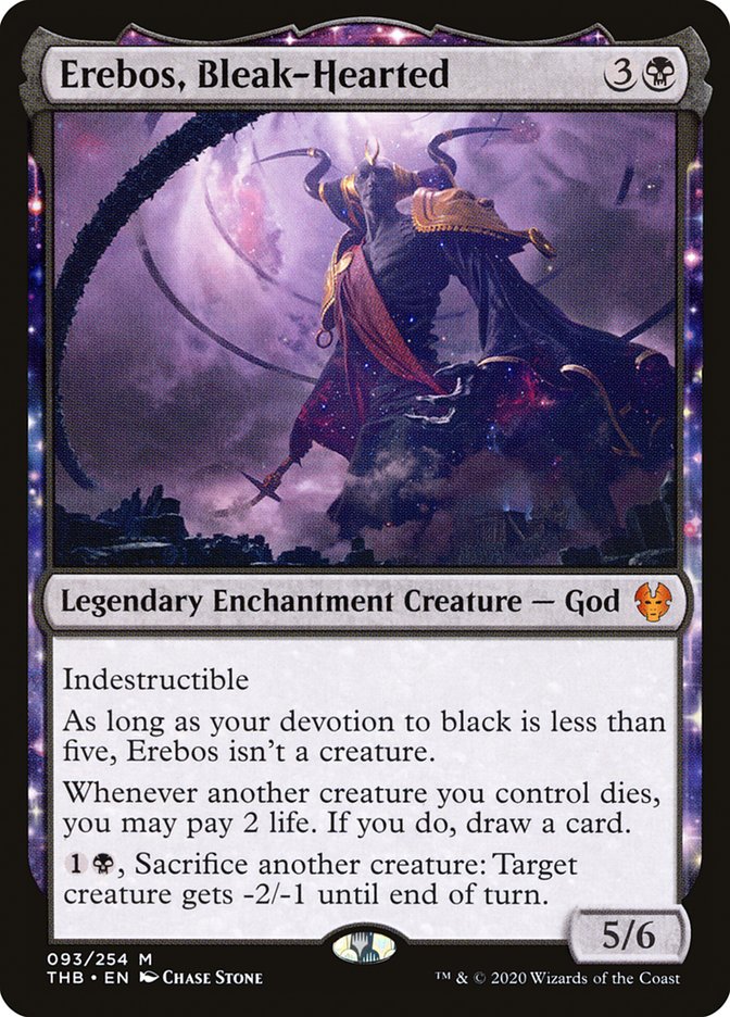 Erebos, Bleak-Hearted [Theros Beyond Death] (THB 93)