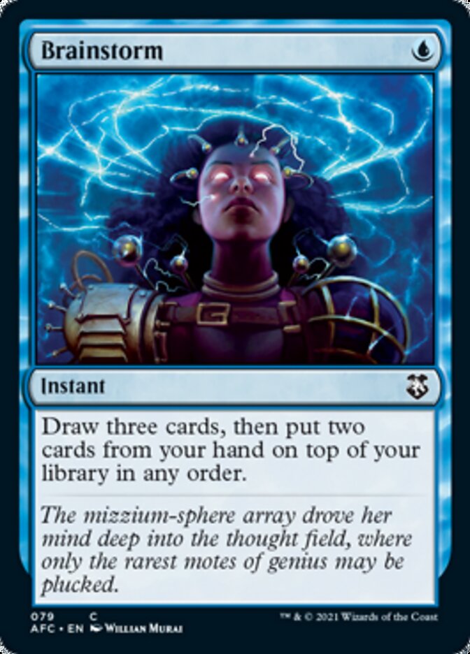 Brainstorm [Dungeons & Dragons: Adventures in the Forgotten Realms Commander] (AFC 79)