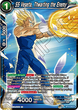 SS Vegeta, Thwarting the Enemy [BT14-043]