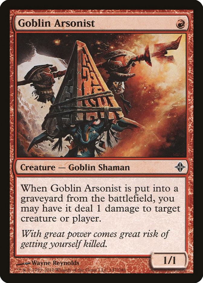 Goblin Arsonist [Rise of the Eldrazi] (ROE 147)