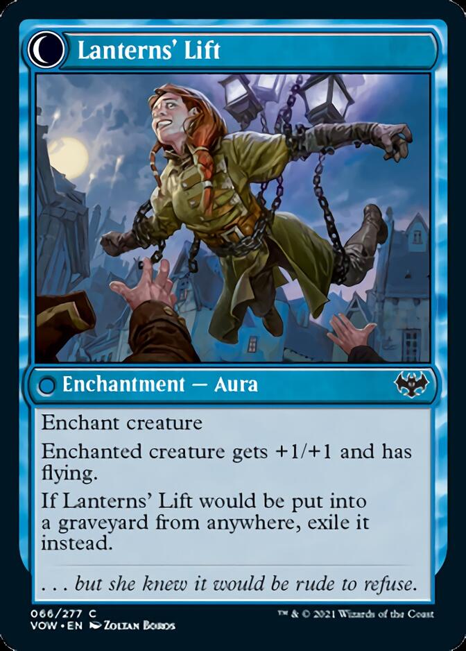 Lantern Bearer // Lanterns' Lift [Innistrad: Crimson Vow] (VOW 66)
