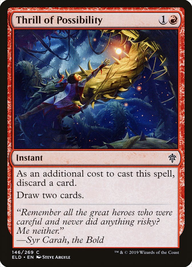 Thrill of Possibility [Throne of Eldraine] (ELD 146)