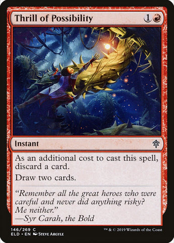 Thrill of Possibility [Throne of Eldraine] (ELD 146)