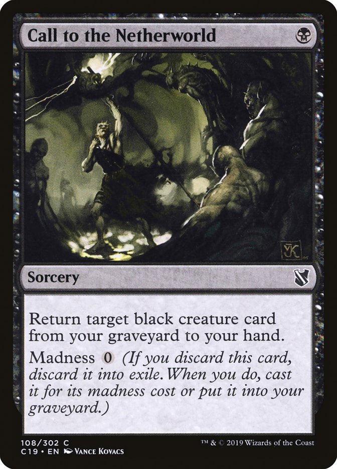 Call to the Netherworld [Commander 2019] (C19 108)