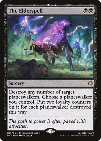 The Elderspell (Promo Pack) [War of the Spark Promos] (PWAR 89P)