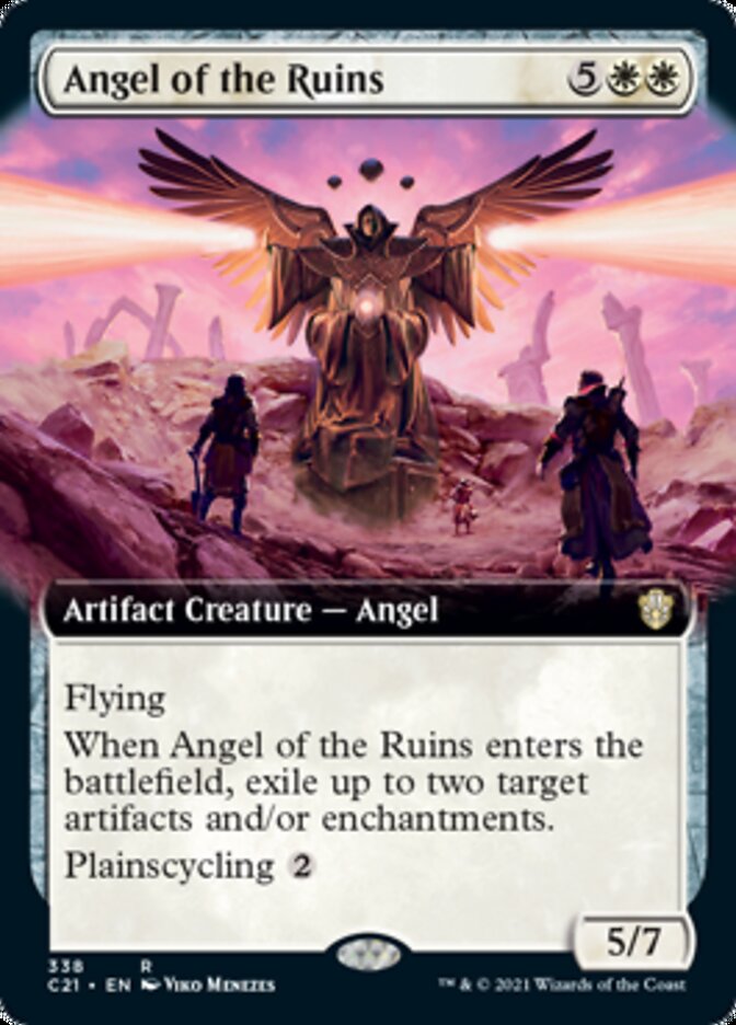 Angel of the Ruins (Extended) [Commander 2021] (C21 338)