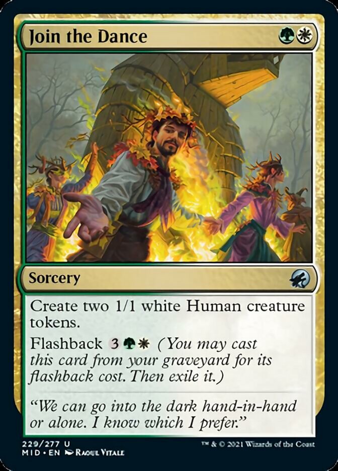Join the Dance [Innistrad: Midnight Hunt] (MID 229)