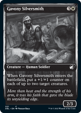 Gavony Silversmith [Innistrad: Double Feature] (DBL 21)