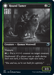 Hound Tamer // Untamed Pup [Innistrad: Double Feature] (DBL 187)