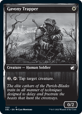 Gavony Trapper [Innistrad: Double Feature] (DBL 22)