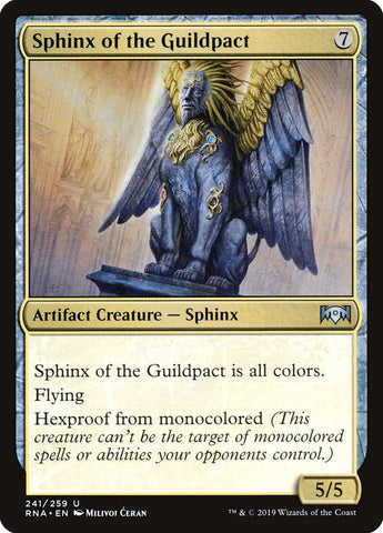 Sphinx of the Guildpact [Ravnica Allegiance] (RNA 241)