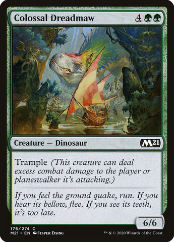Colossal Dreadmaw [Core Set 2021] (M21 176)