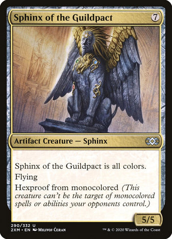 Sphinx of the Guildpact [Double Masters] (2XM 290)
